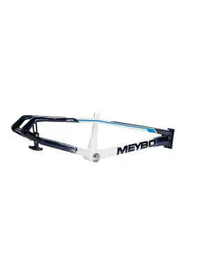 Meybo 2025 HSX Alloy Bmx Race Frame White/Navy/Blue